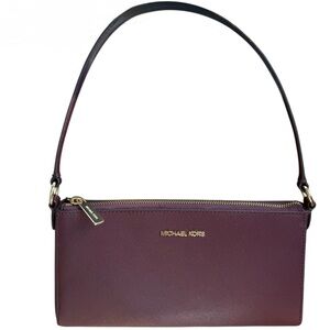 Michael Kors Purple Shoulder Bag Sleek Design